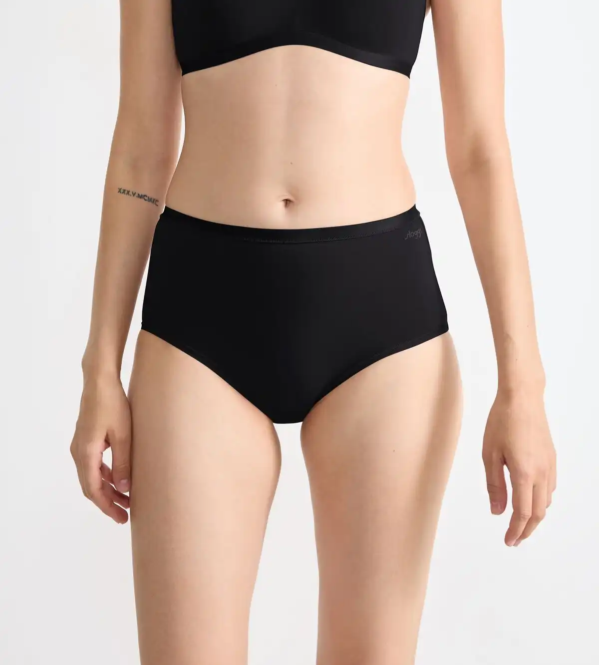Sloggi 3-pack dames Go maxi slip - Daily biologisch katoenen taille slips - Duurzame onderbroeken