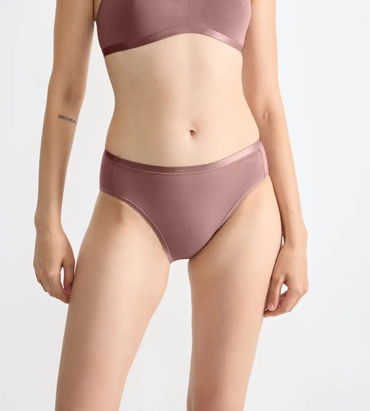 Sloggi 3-pack dames Go tai slip - Daily biologisch katoenen hoog opgesneden heup slips
