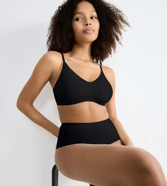 Sloggi Katoenen soft Bh zonder beugel - Daily Cotton soft bra - Biologisch katoenen bralette met sluiting