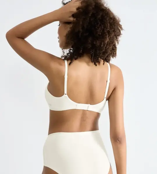 Sloggi Katoenen soft Bh zonder beugel - Daily Cotton soft bra - Biologisch katoenen bralette met sluiting