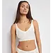 Sloggi Zero Feel Kanten Bralette gevuld - Bliss - Bh Top met smalle bandjes - Uitneembare vulling - Wit