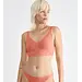Sloggi Zero Feel Kanten Bralette gevuld - Bliss - Bh Top met smalle bandjes - Uitneembare vulling - Oranje