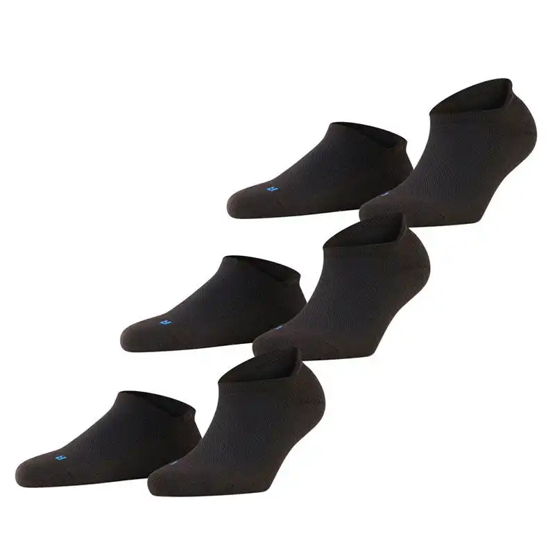 FALKE 3-paar Cool kick sneaker sokken - Enkelsokken voor dames en heren - Ademend