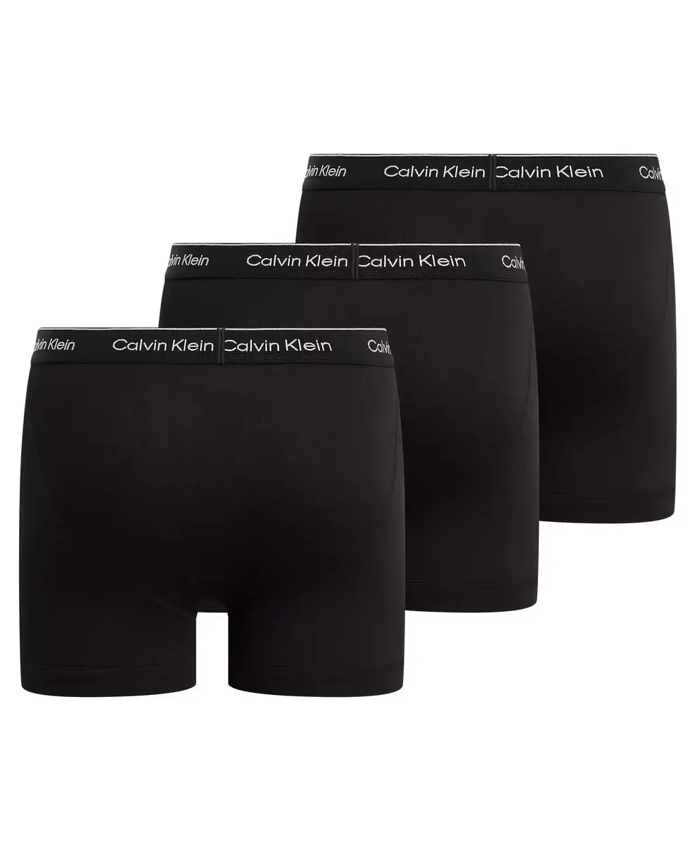 Calvin Klein onderbroeken 3-pack heren boxershorts met gulp - Boxer brief - 100% katoen zwarte heren calvin klein onderbroeken Calvin Klein onderbroeken 3-pack heren boxershorts met gulp - Boxer brief - 100% katoen zwarte heren calvin klein onderbroeken
