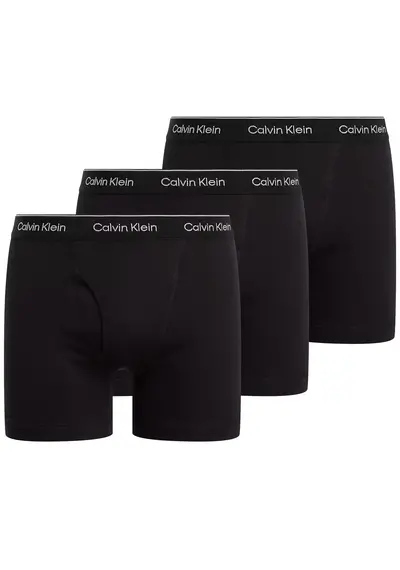 Calvin Klein 3-pack heren boxershorts met gulp - Boxer brief - 100% katoen Calvin Klein 3-pack heren boxershorts met gulp - Boxer brief - 100% katoen