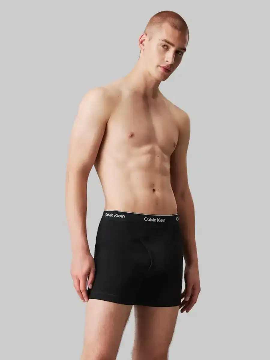 Calvin Klein onderbroeken 3-pack heren boxershorts met gulp - Boxer brief - 100% katoen zwarte heren calvin klein onderbroeken Calvin Klein onderbroeken 3-pack heren boxershorts met gulp - Boxer brief - 100% katoen zwarte heren calvin klein onderbroeken