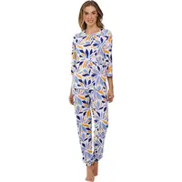 Pastunette dames pyjama lange mouwen - Graphic Leaves Pastunette dames pyjama lange mouwen - Graphic Leaves