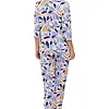 Pastunette dames pyjama lange mouwen - Graphic Leaves - Modal - 3/4e mouw zomer pyjama