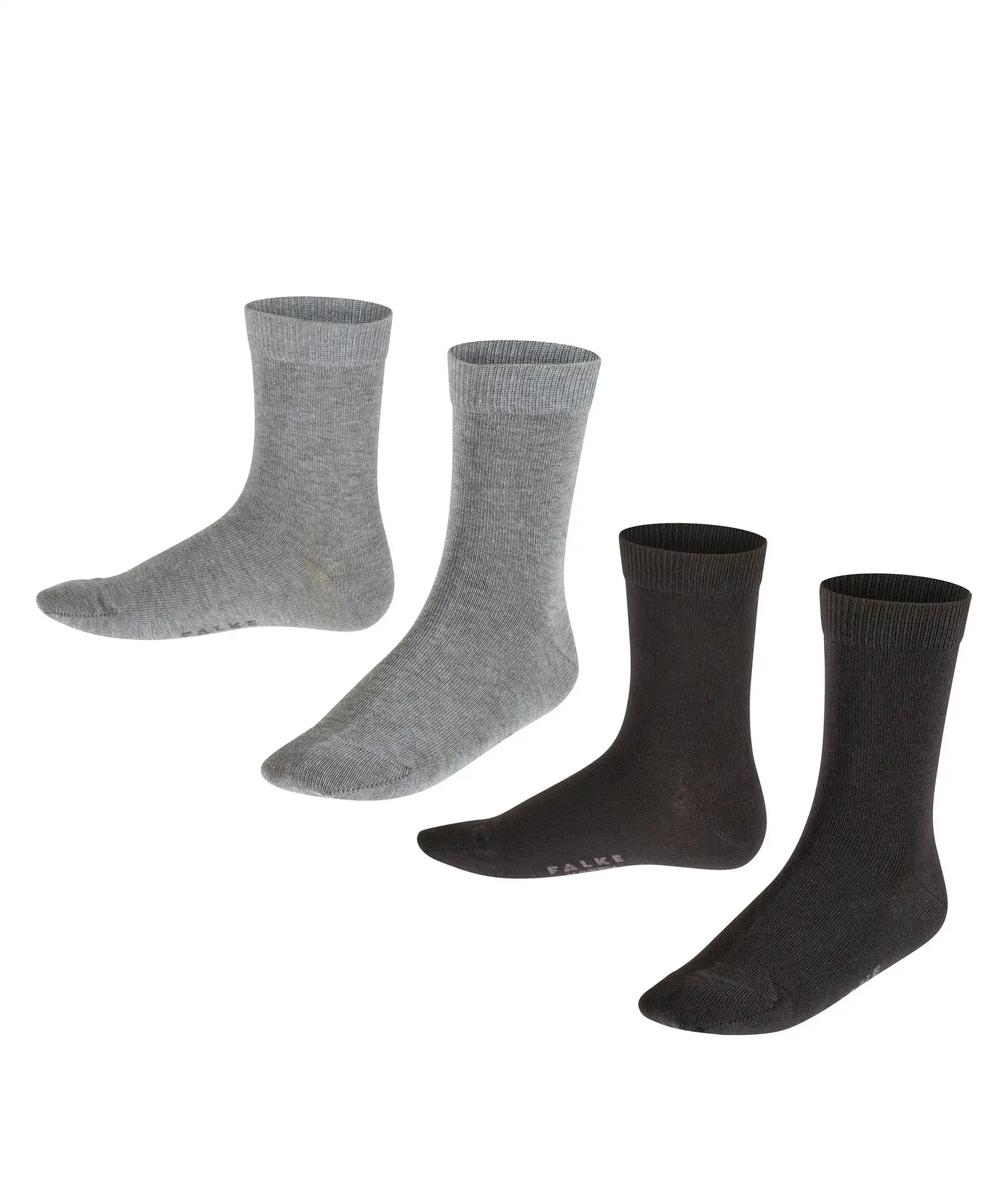 FALKE 2-paar Happy Kinder hoge sokken - Katoen