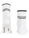 FALKE Run Rib Legacy Unisex Korte sok - Quarter sokken katoen - Badstof zool - Sportsokken wit