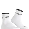 FALKE Run Rib Legacy Unisex Korte sok - Quarter sokken katoen - Badstof zool - Sportsokken wit
