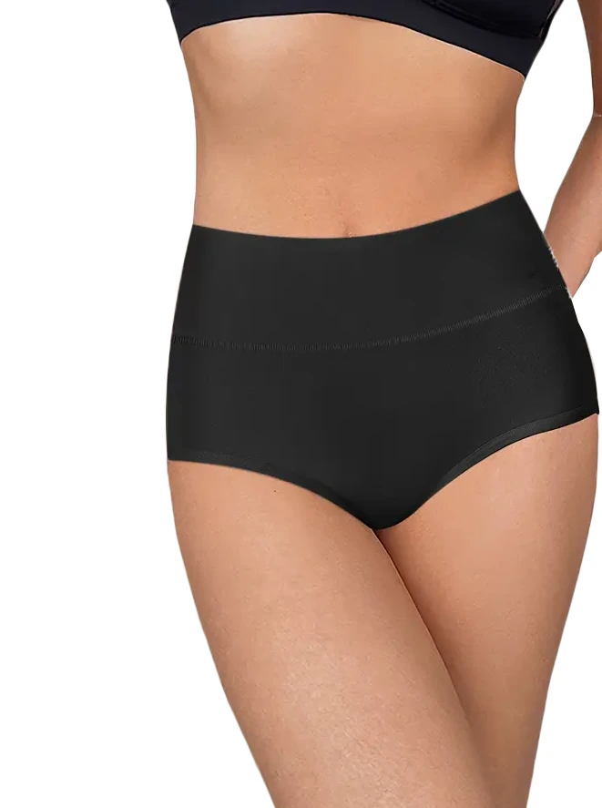 Fine Woman 10-pak - katoenen dames taille slip - Multipack dames onderbroek - Goedkoop katoenen ondergoed dames