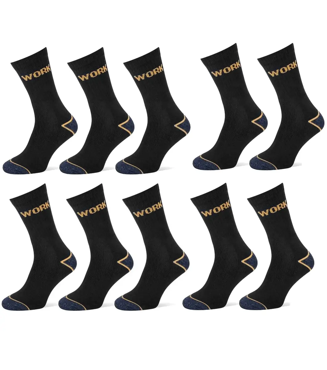 Primair 10-paar Werksokken heren - Worker