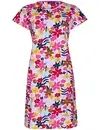 Rebelle dames nachthemd - Korte mouw - Flowers