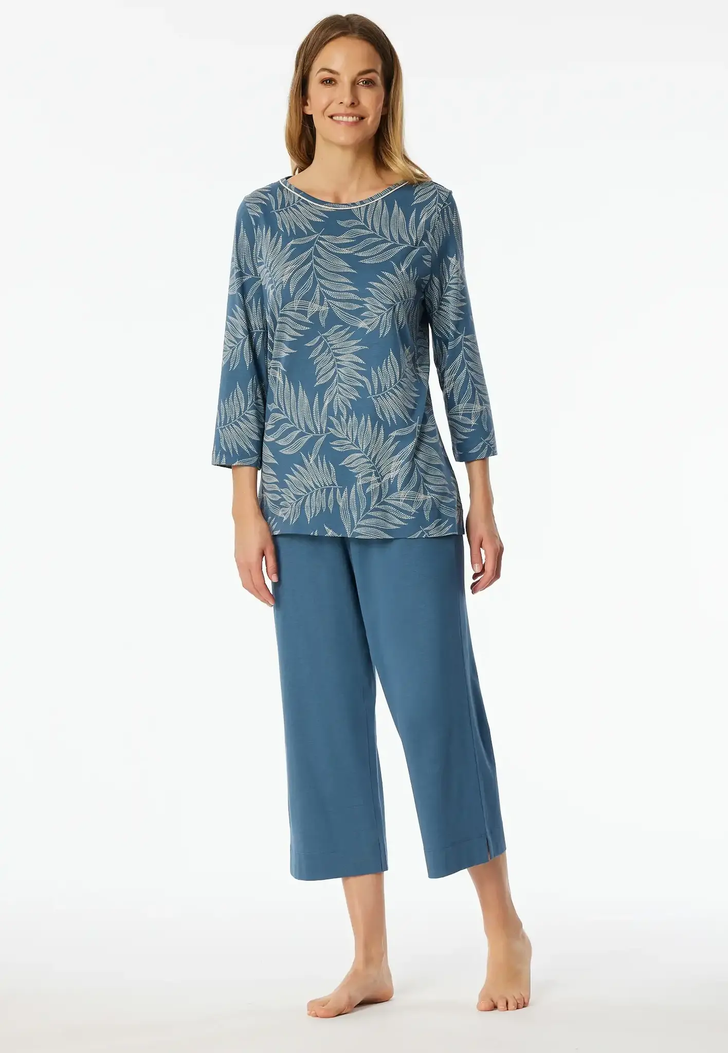 Schiesser dames pyjama 3/4 - Comfort Nightwear