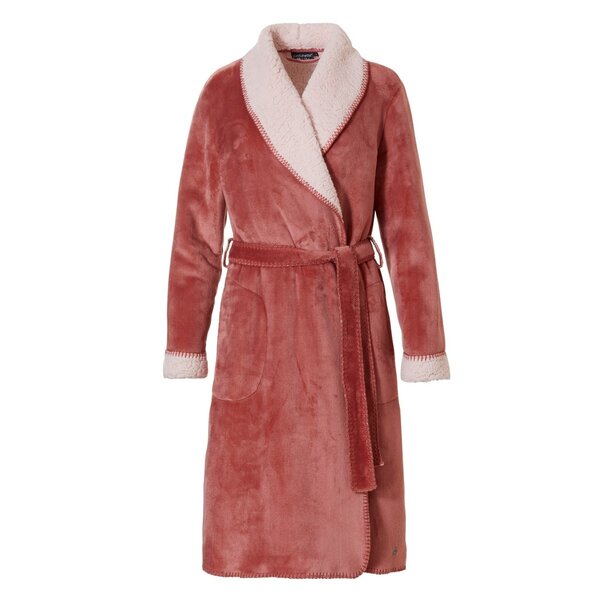 Pastunette dames Badjas Fleece - Morning Gown - Warme winter ochtendjas donkerblauw Pastunette dames Badjas Fleece - Morning Gown - Warme winter ochtendjas donkerblauw