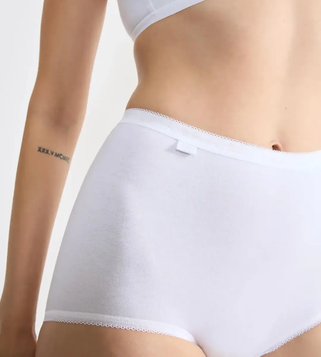 Sloggi Basic Maxi 4-Pack dames slip  (3+1 Gratis) - Sloggi ondergoed dames - Vrouwen onderbroek katoen