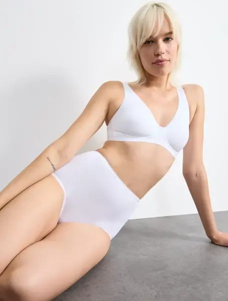 Sloggi dames 24/7 maxi taille slip - Natural katoen - Hoge Katoenen dames ondergoed - sloggi slips dames Sloggi dames 24/7 maxi taille slip - Natural katoen - Hoge Katoenen dames ondergoed - sloggi slips dames