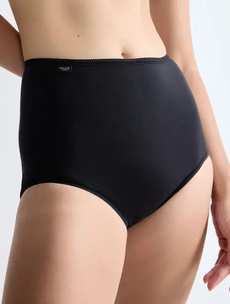 Sloggi dames 24/7 maxi taille slip - Natural katoen - Hoge Katoenen dames ondergoed - sloggi slips dames Sloggi dames 24/7 maxi taille slip - Natural katoen - Hoge Katoenen dames ondergoed - sloggi slips dames