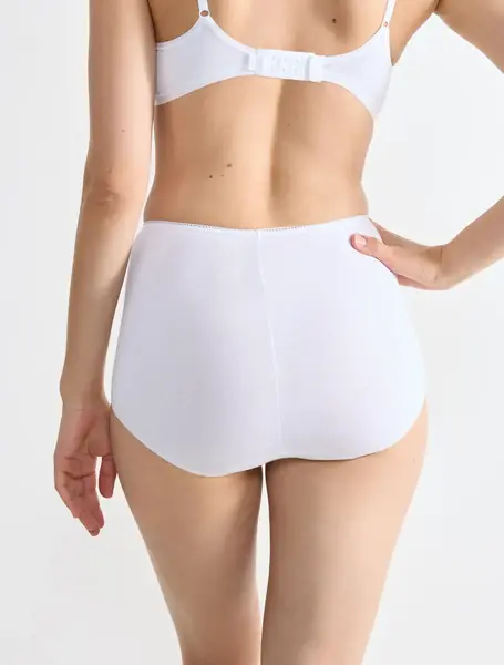 Sloggi dames 24/7 maxi taille slip - Natural katoen - Hoge Katoenen dames ondergoed - sloggi slips dames Sloggi dames 24/7 maxi taille slip - Natural katoen - Hoge Katoenen dames ondergoed - sloggi slips dames