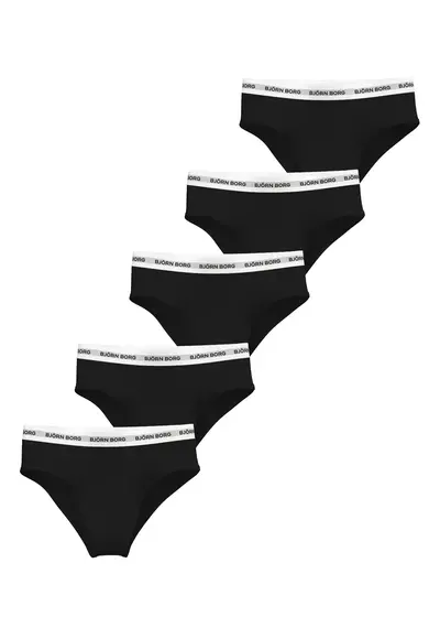 Bjorn Borg 5-pack dames high waist slips - Classic Brief Bjorn Borg 5-pack dames high waist slips - Classic Brief