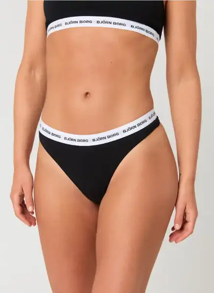 Bjorn borg  5-pack dames strings - Classic - Katoenen vrouwen strings Bjorn borg  5-pack dames strings - Classic - Katoenen vrouwen strings