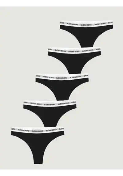 Bjorn borg  5-pack dames strings - Classic Bjorn borg  5-pack dames strings - Classic