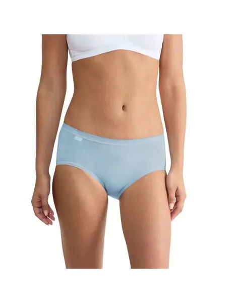 Sloggi 4-pack dames Basic Midi slips - Multicolor - Katoenen heup slip - onderbroeken Sloggi 4-pack dames Basic Midi slips - Multicolor - Katoenen heup slip - onderbroeken