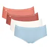 Sloggi 4-pack dames Basic Midi slips - Multicolor - Katoenen heup slip - onderbroeken