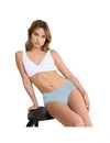 Sloggi 4-pack dames Basic Midi slips - Multicolor - Katoenen heup slip - onderbroeken