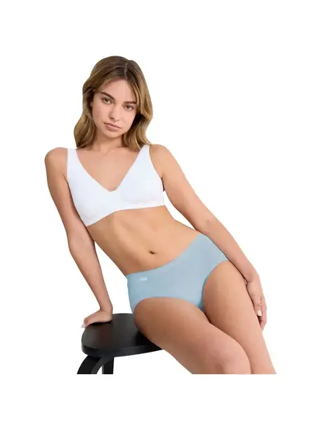 Sloggi 4-pack dames Basic Midi slips - Multicolor - Katoenen heup slip - onderbroeken Sloggi 4-pack dames Basic Midi slips - Multicolor - Katoenen heup slip - onderbroeken