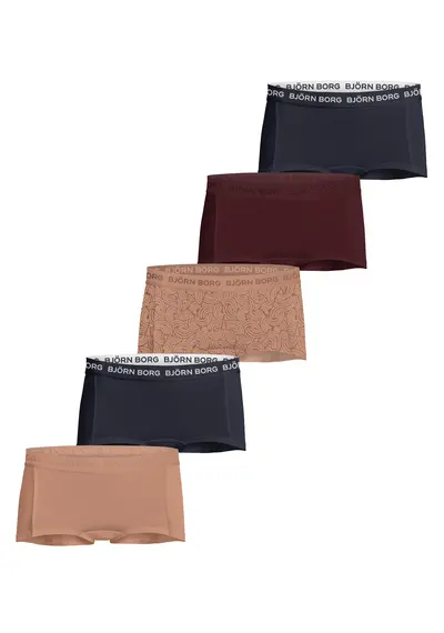 Bjorn Borg 5-Pack meisjes boxershorts - Core Minishorts