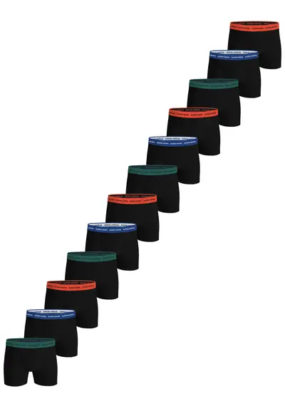 Bjorn Borg 12-pack heren boxershort - Coloured black Bjorn Borg 12-pack heren boxershort - Coloured black
