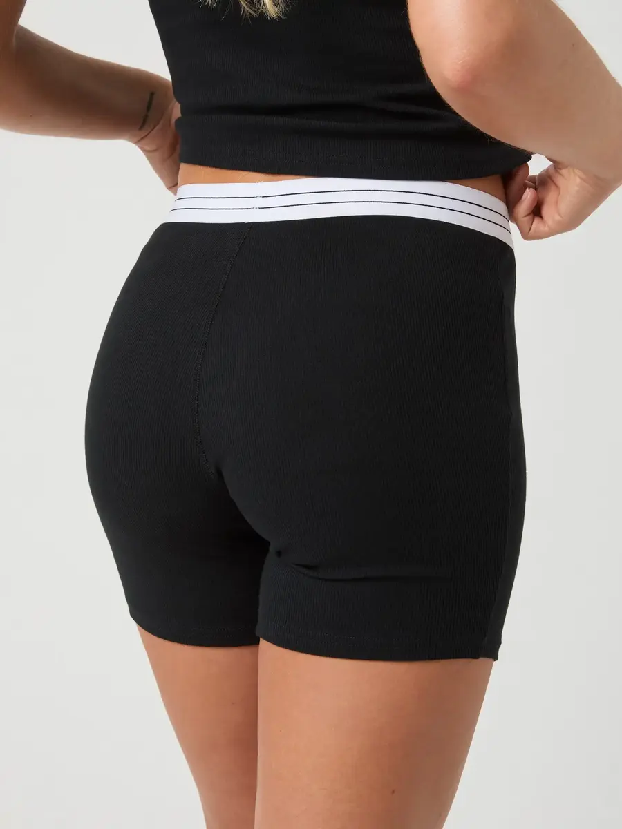 Bjorn Borg dames boxershort lange pijpjes - Original rib boxer Bjorn Borg dames boxershort lange pijpjes - Original rib boxer