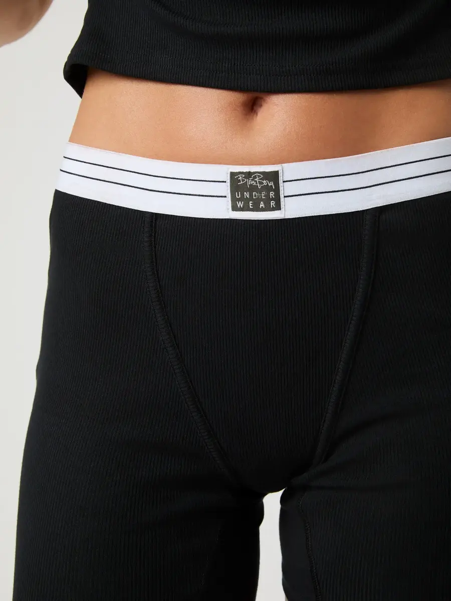 Bjorn Borg dames boxershort lange pijpjes - Original rib boxer Bjorn Borg dames boxershort lange pijpjes - Original rib boxer