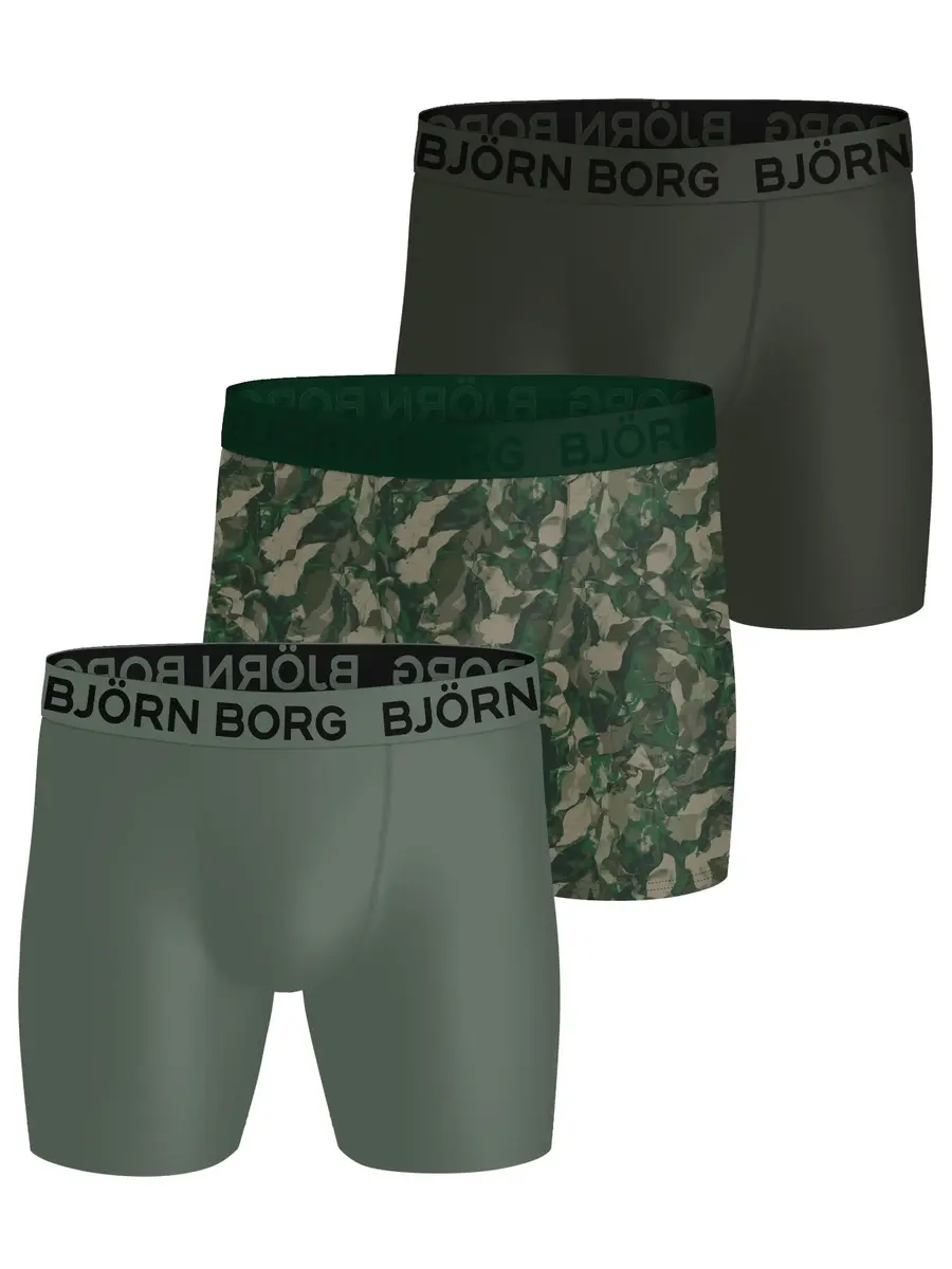 Bjorn Borg 3-pack heren boxershort - Sports - Combi Bjorn Borg 3-pack heren boxershort - Sports - Combi