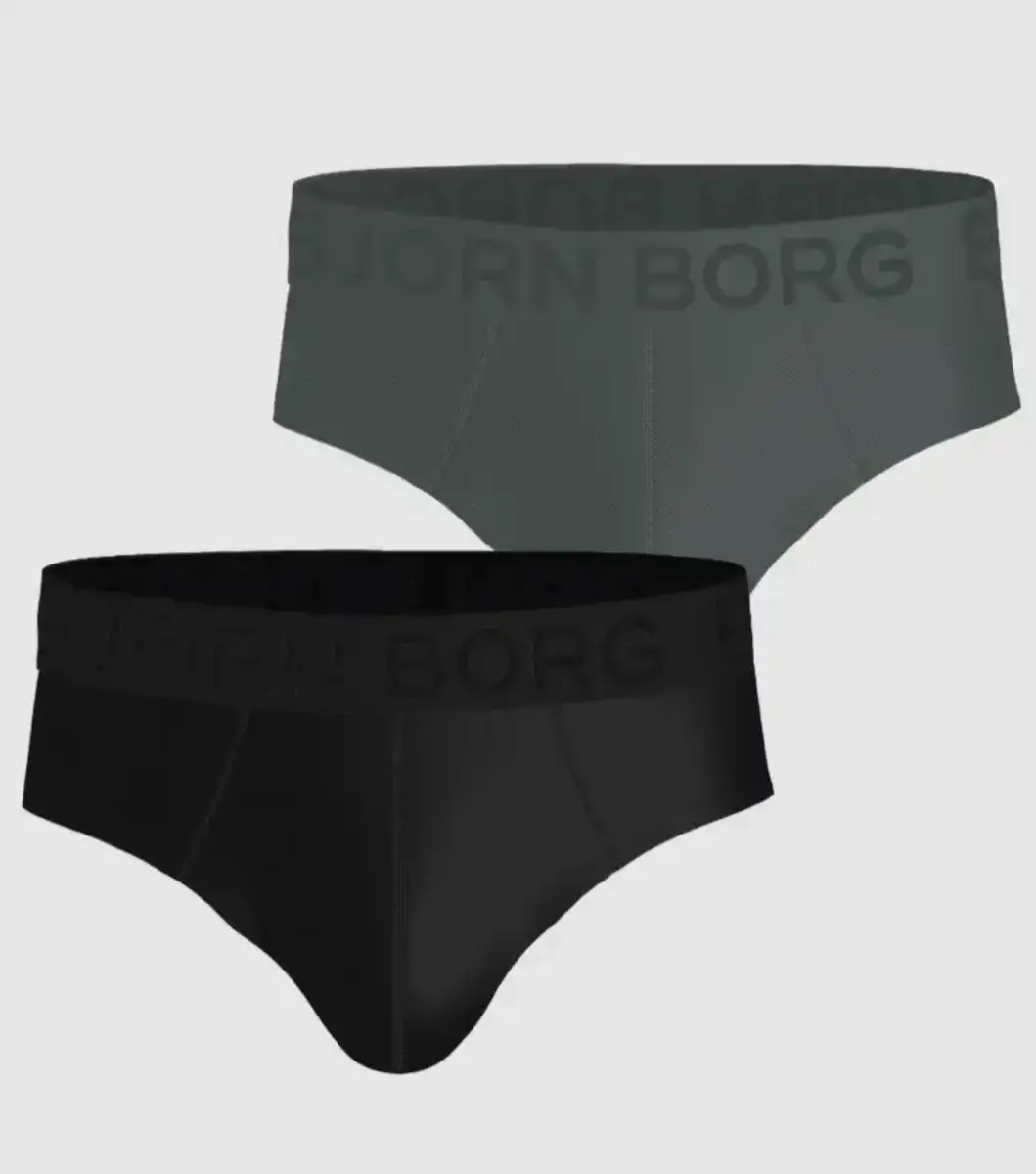 Bjorn Borg 2-pak sports Heren heup slips - Mesh brief sport