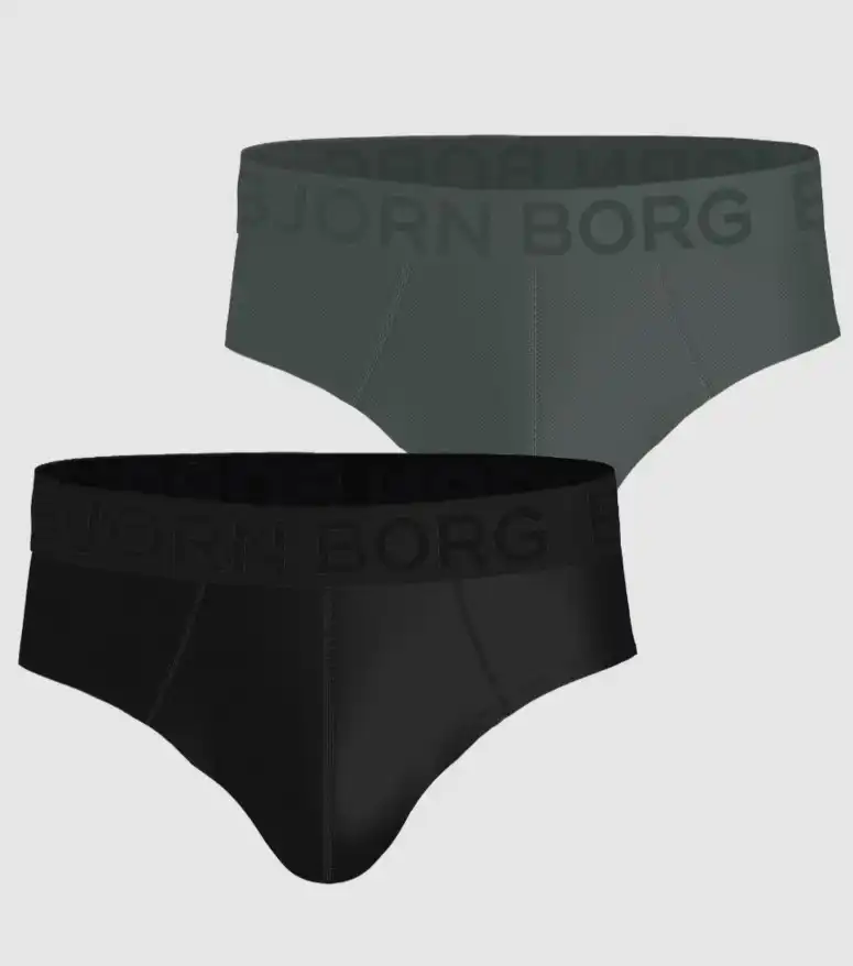 Bjorn Borg 3-pak sports Heren heup slips - Mesh brief sport