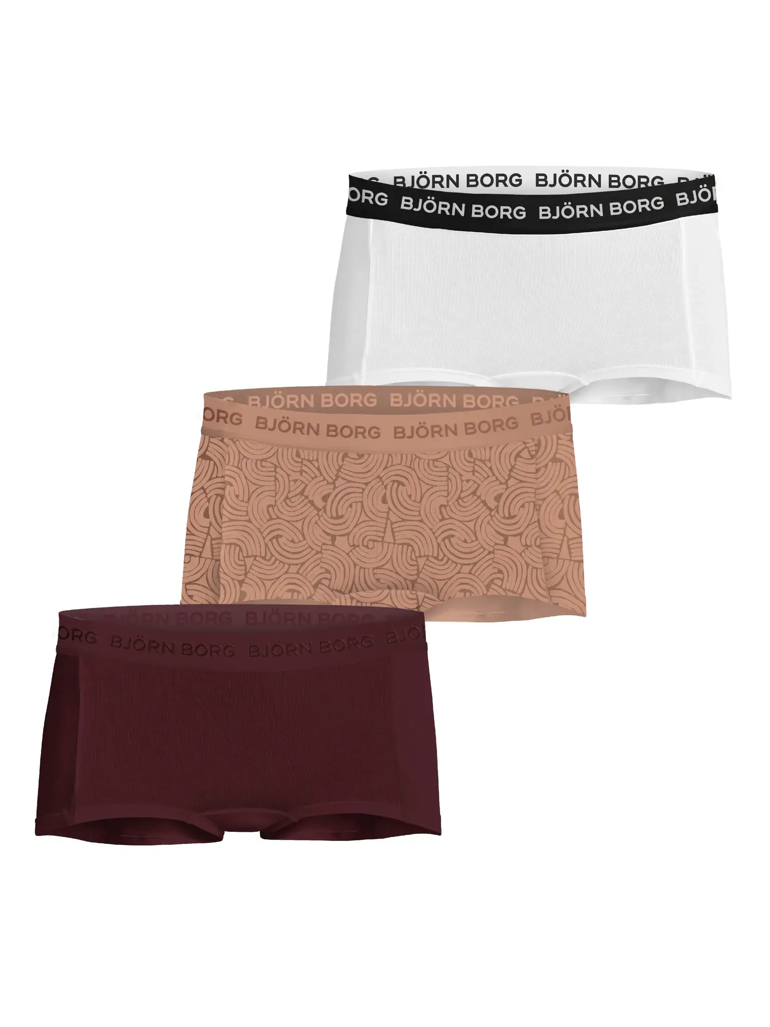 Björn Borg 3-Pack meisjes boxershorts - Core Minishorts