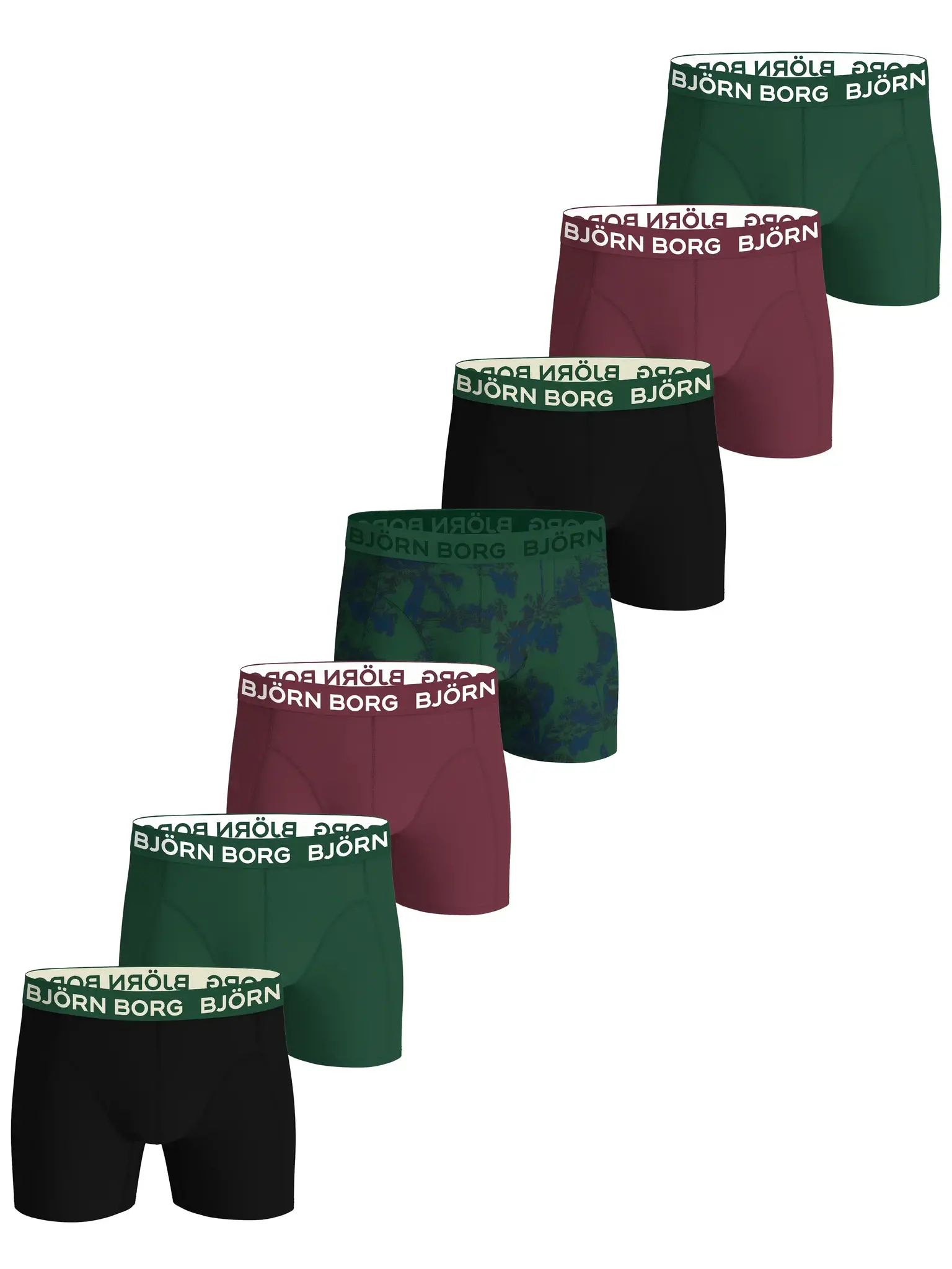 Bjorn Borg 7-pack heren boxershort - Cotton stretch core