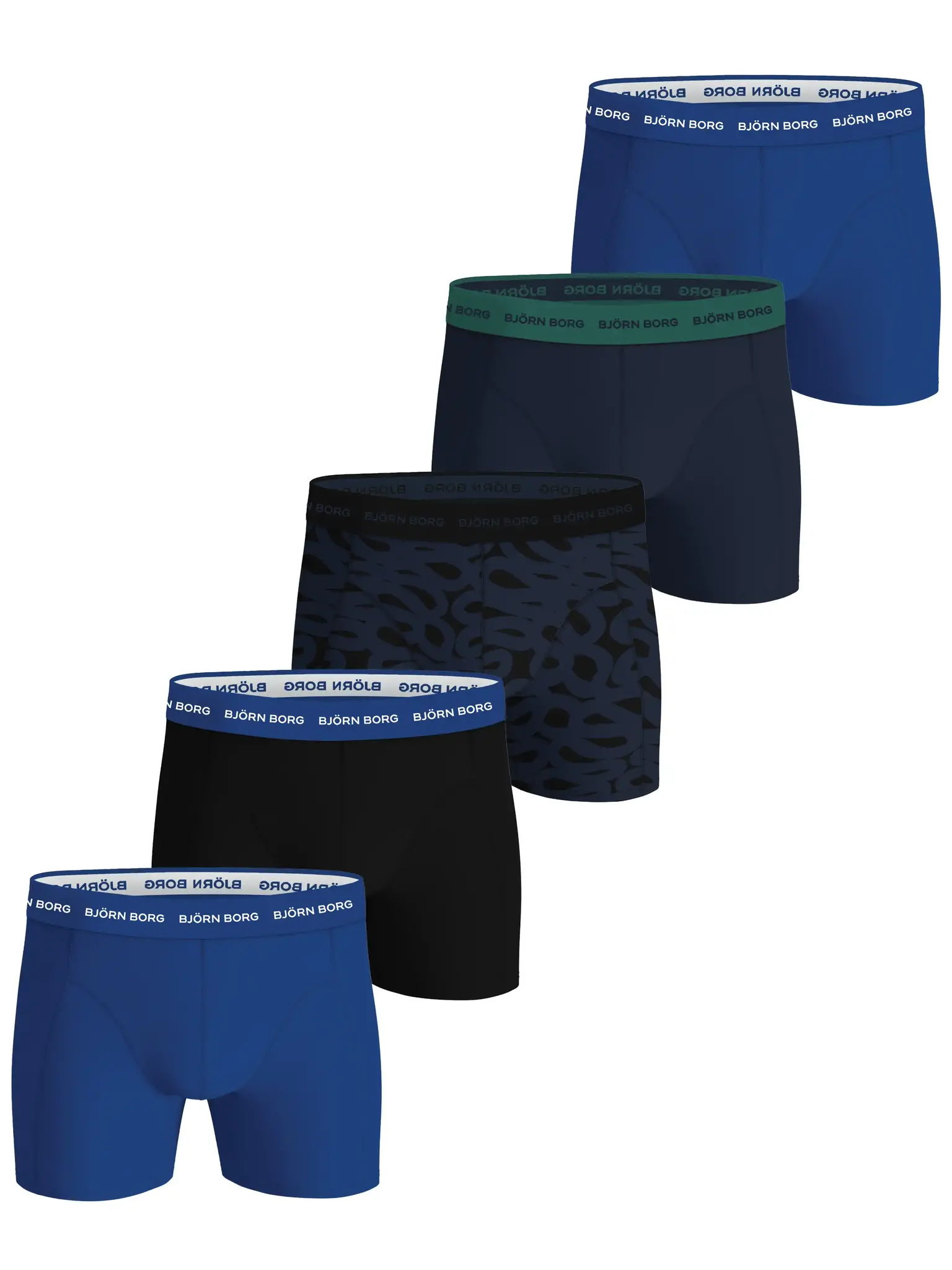Bjorn Borg 5-Pack heren boxershorts - Core - Voordeelverpakking heren ondergoed katoen