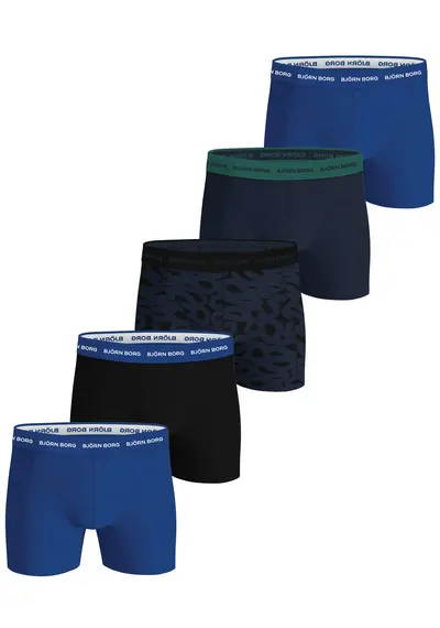 Bjorn Borg 5-Pack heren boxershorts - Core Bjorn Borg 5-Pack heren boxershorts - Core