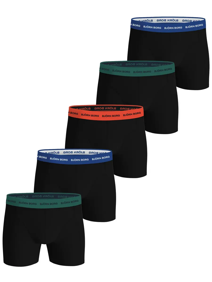 Bjorn Borg 5-Pack heren boxershorts - Core - Voordeelverpakking heren ondergoed katoen