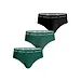 Bjorn Borg 3-pak Heren slips  - Cotton Stretch brief - Groen Combi