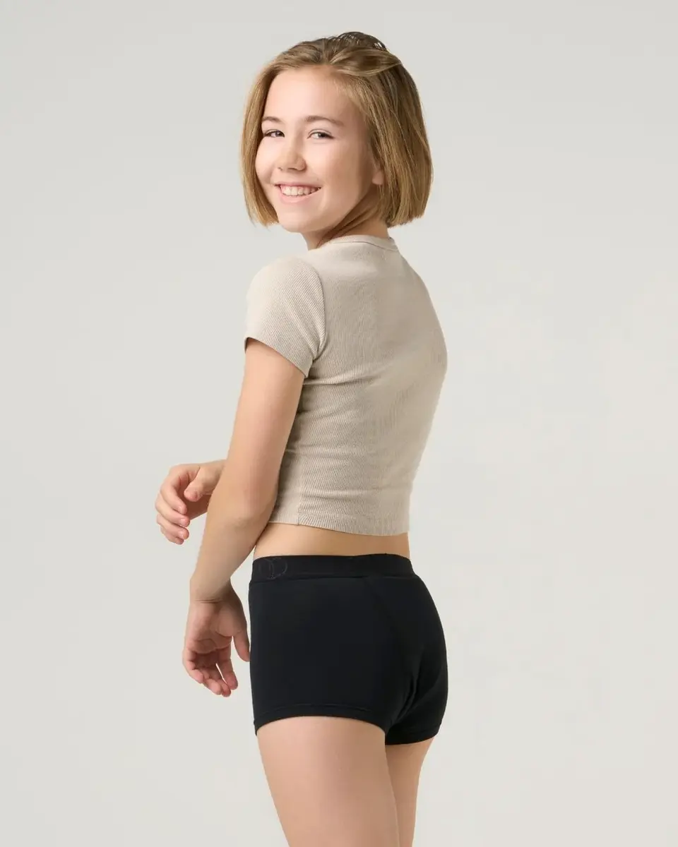 Moodies Menstruatie Tiener meisjes boxershort - Boyshort medium - Tiener menstruatie ondergoed - Kinderen Moodies Menstruatie Tiener meisjes boxershort - Boyshort medium - Tiener menstruatie ondergoed - Kinderen