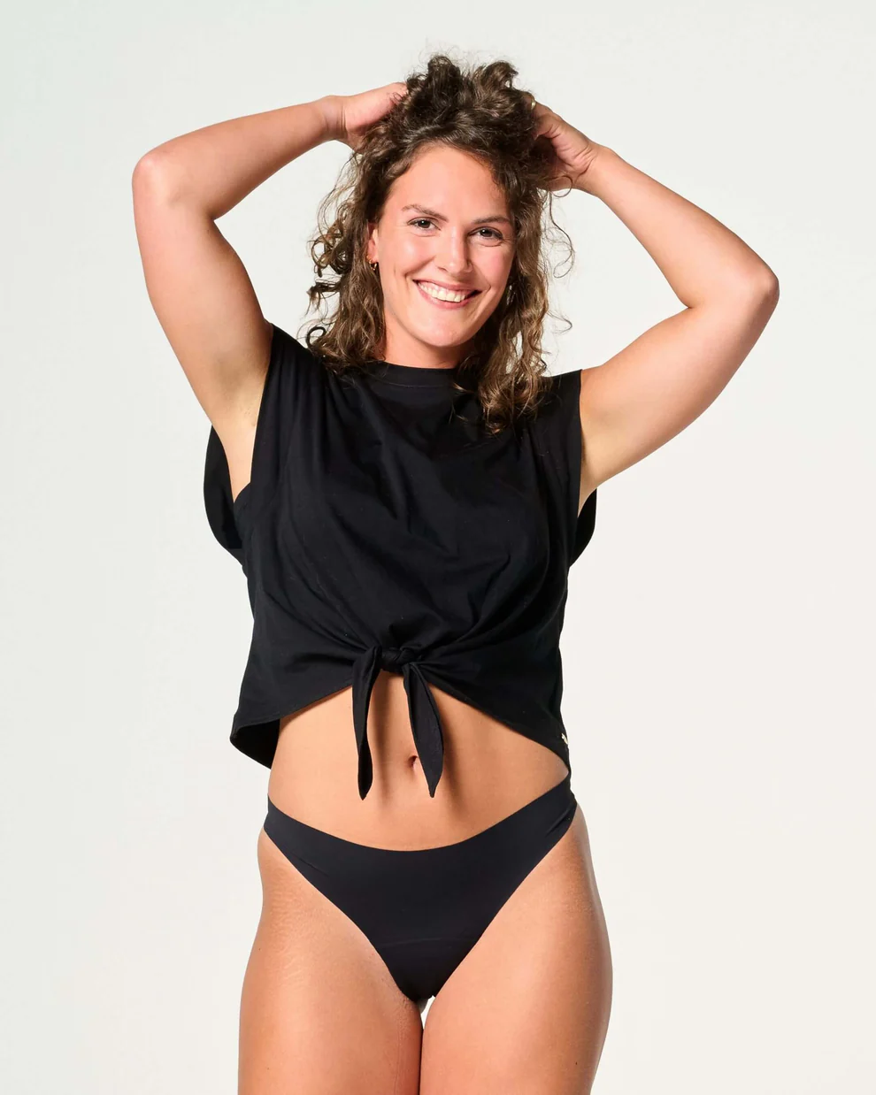 Moodies Menstruatie string dames - Light - Naadloze string