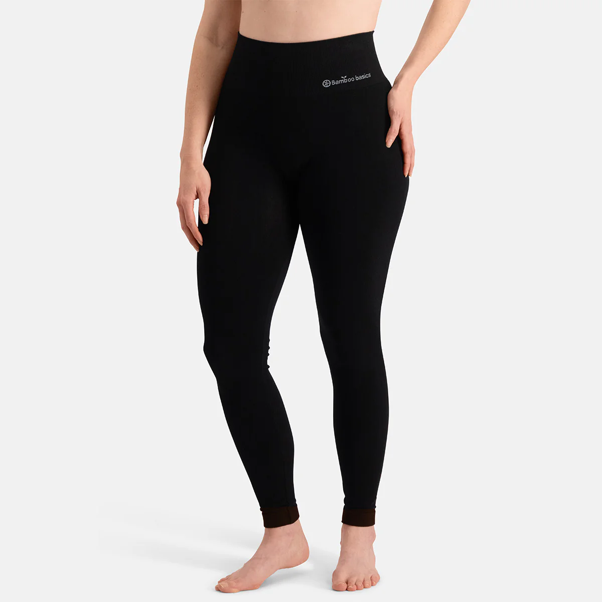 Bamboo Basics naadloze legging dames - Claire - Comfortabele bamboe legging zwart