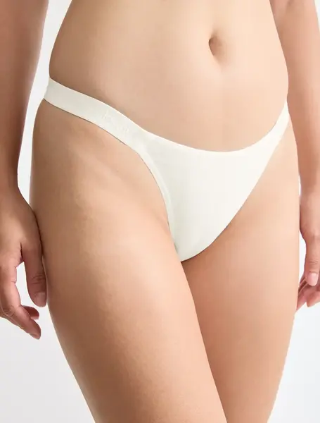 Sloggi 2-pack dames tangaslips - Go Casual - Hoog opgesneden katoenen tanga slip Sloggi 2-pack dames tangaslips - Go Casual - Hoog opgesneden katoenen tanga slip