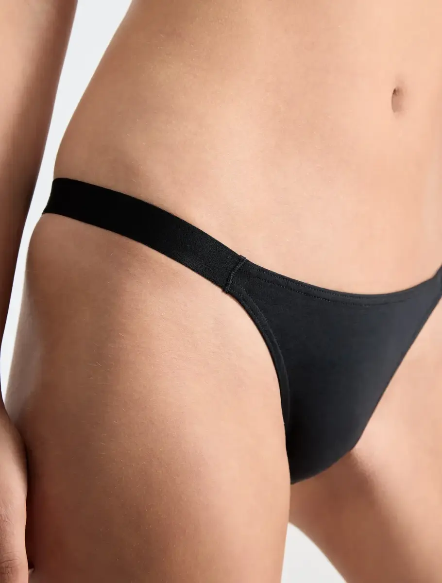 Sloggi 2-pack dames tangaslips - Go Casual - Hoog opgesneden katoenen tanga slip Sloggi 2-pack dames tangaslips - Go Casual - Hoog opgesneden katoenen tanga slip