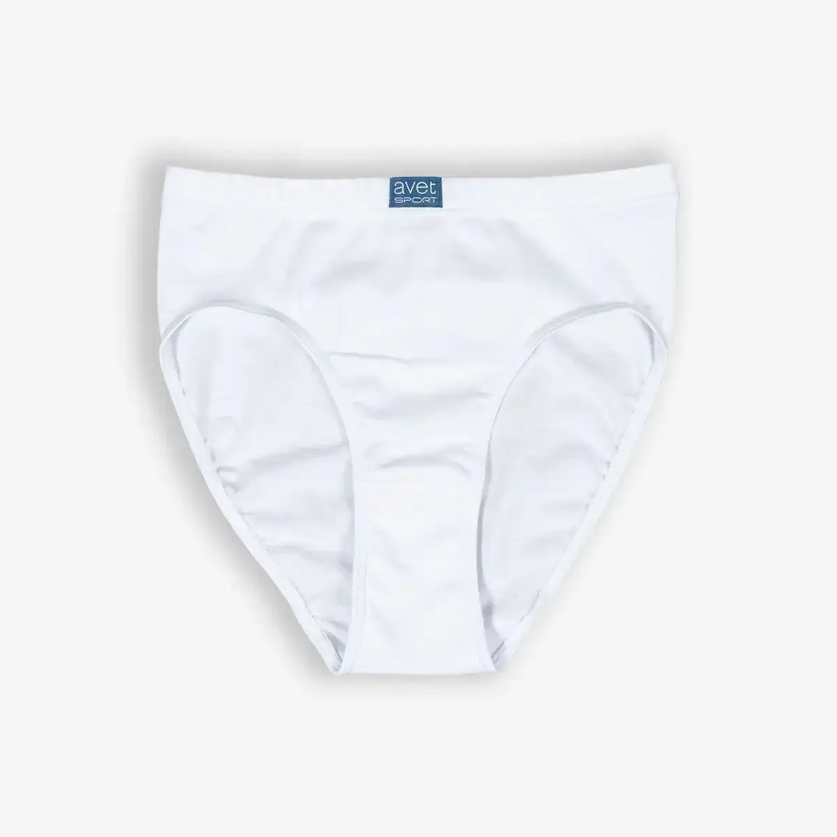 Avet dames High leg slip 3270 sport - Dames onderbroek - kanten ondergoed -badstof kruisje - wit en zwart Avet dames High leg slip 3270 sport - Dames onderbroek - kanten ondergoed -badstof kruisje - wit en zwart